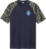 Ramapo Saints Drift Camo Colorblock Tee